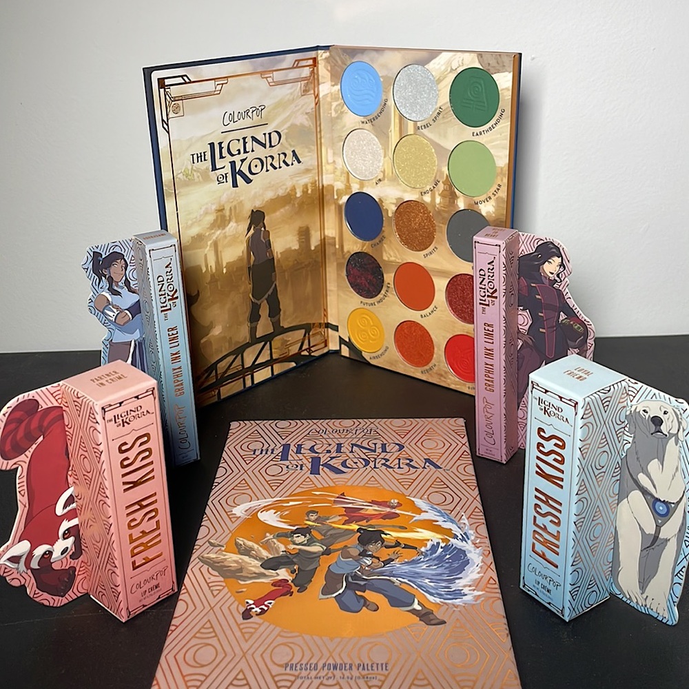 Legend of Korra x Colourpop Makeup Set - Limited Edition!